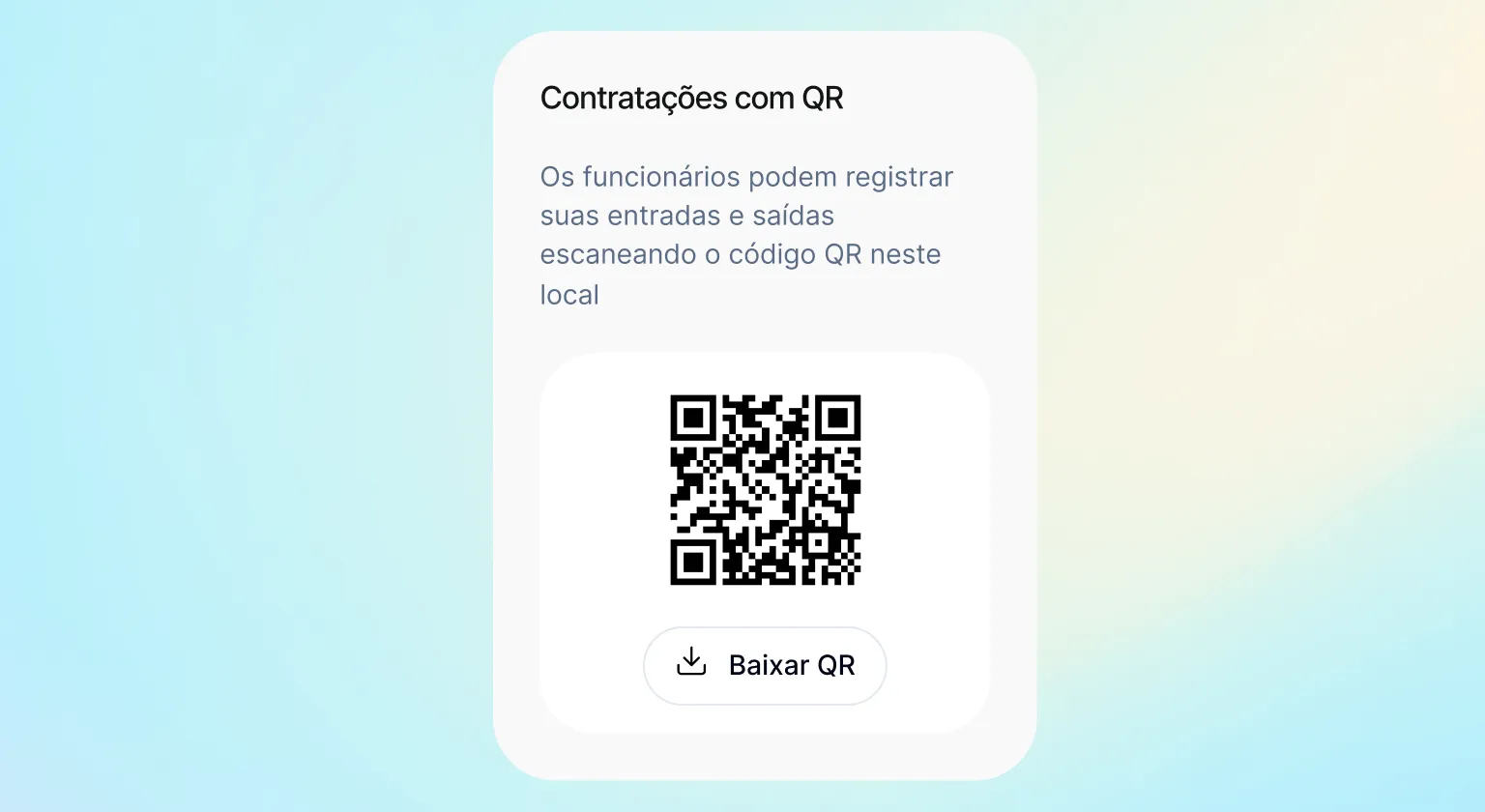 Registro de ponto por QR para empresas: controle de ponto sem hardware nem instalações