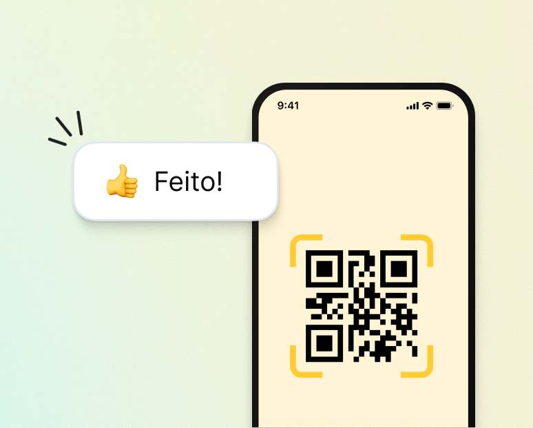 Movil con QR para registro horario