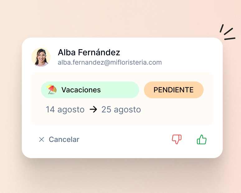 Movil con QR para registro horario