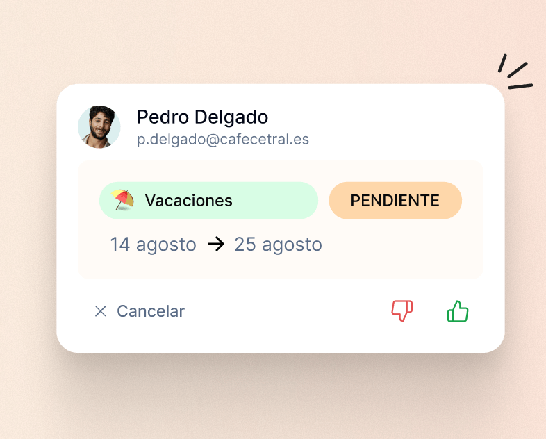 Movil con QR para registro horario