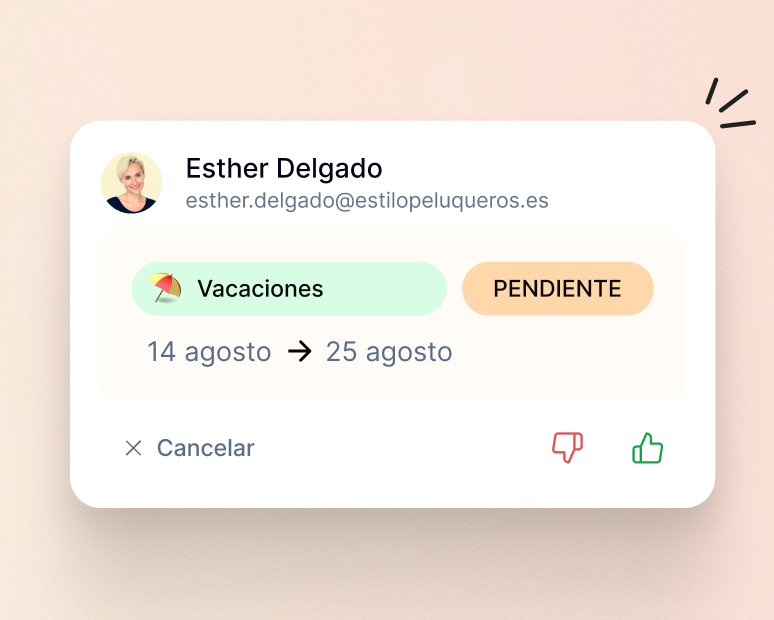 Movil con QR para registro horario