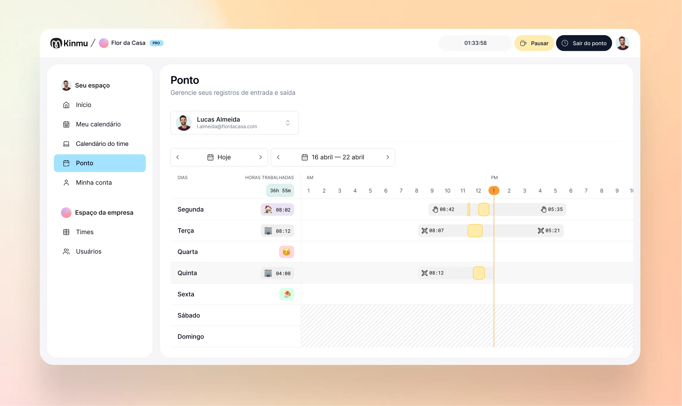 Controle de ponto digital para PMEs e empresas: automático e confiável
