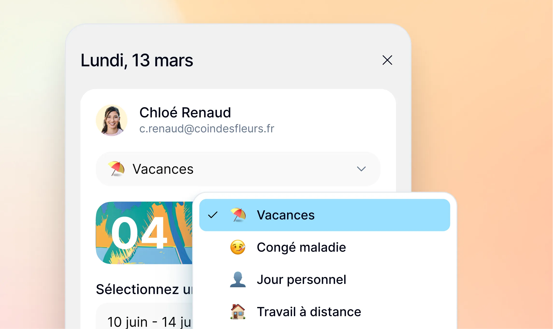 Gestion des absences : congés, autorisations et arrêts sur un seul tableau de bord