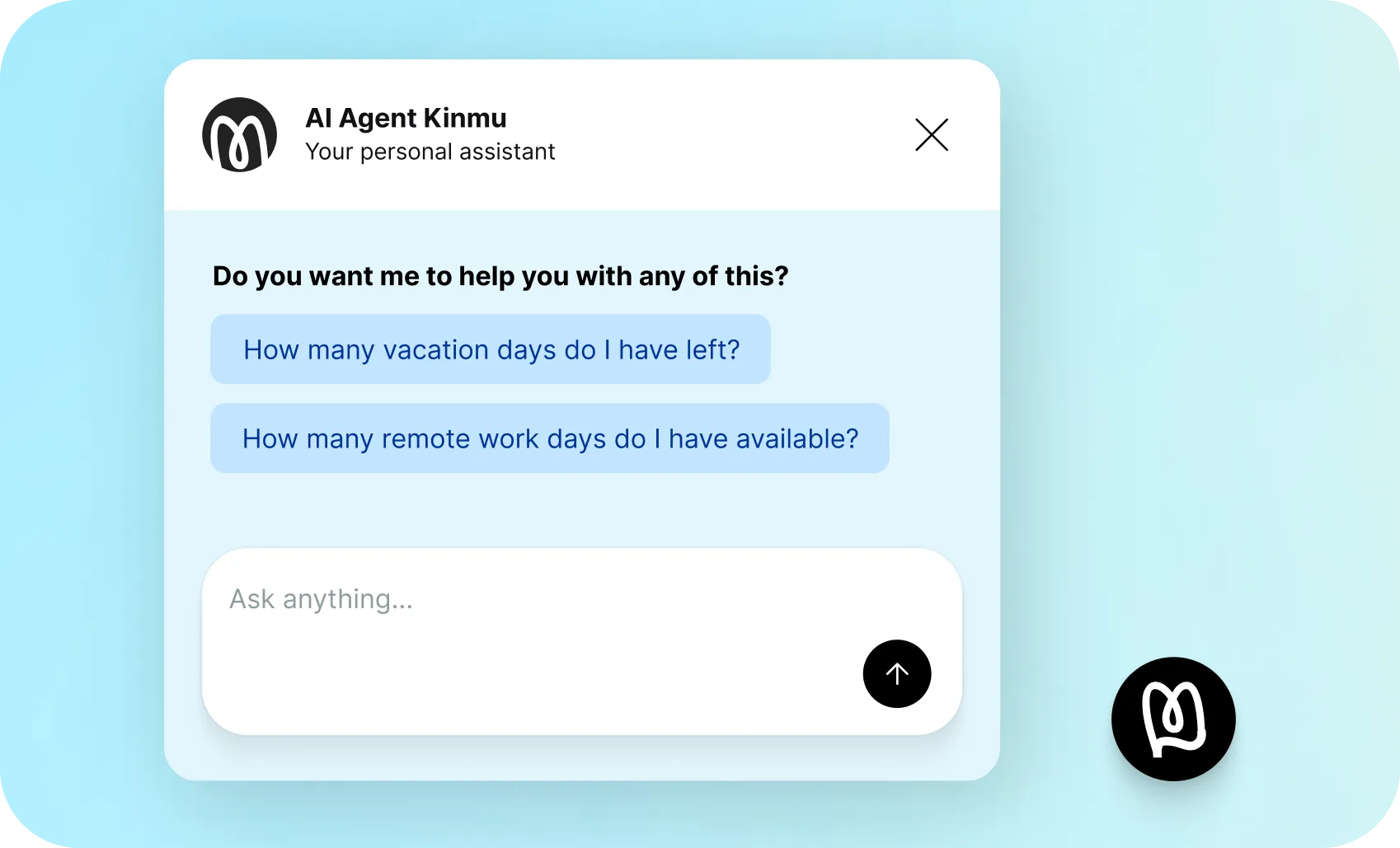 AI assistant for HR teams