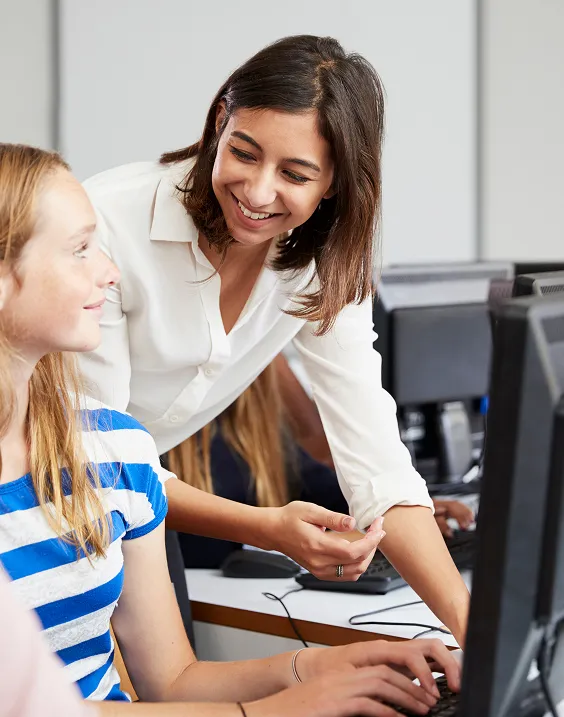 Un vendredi avec des cours en présentiel et en ligne