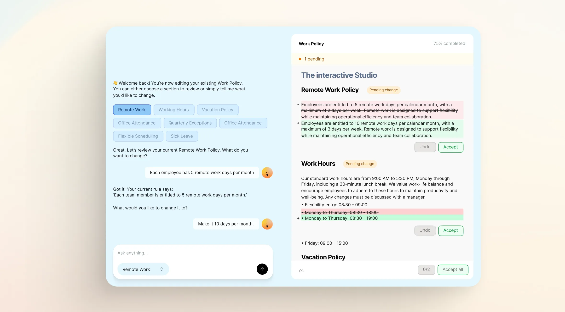 AI Business Policies