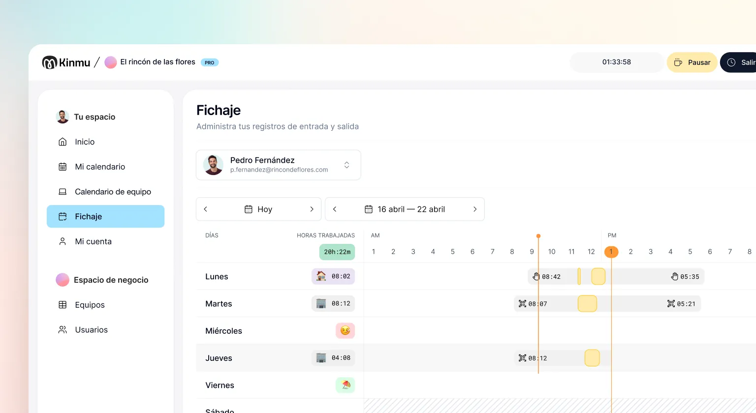Control horario digital para pymes y empresas: automático y fiable