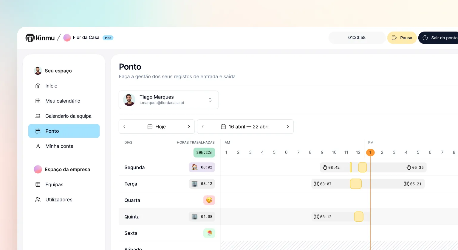 Controlo horário digital para PME e empresas: automático e fiável