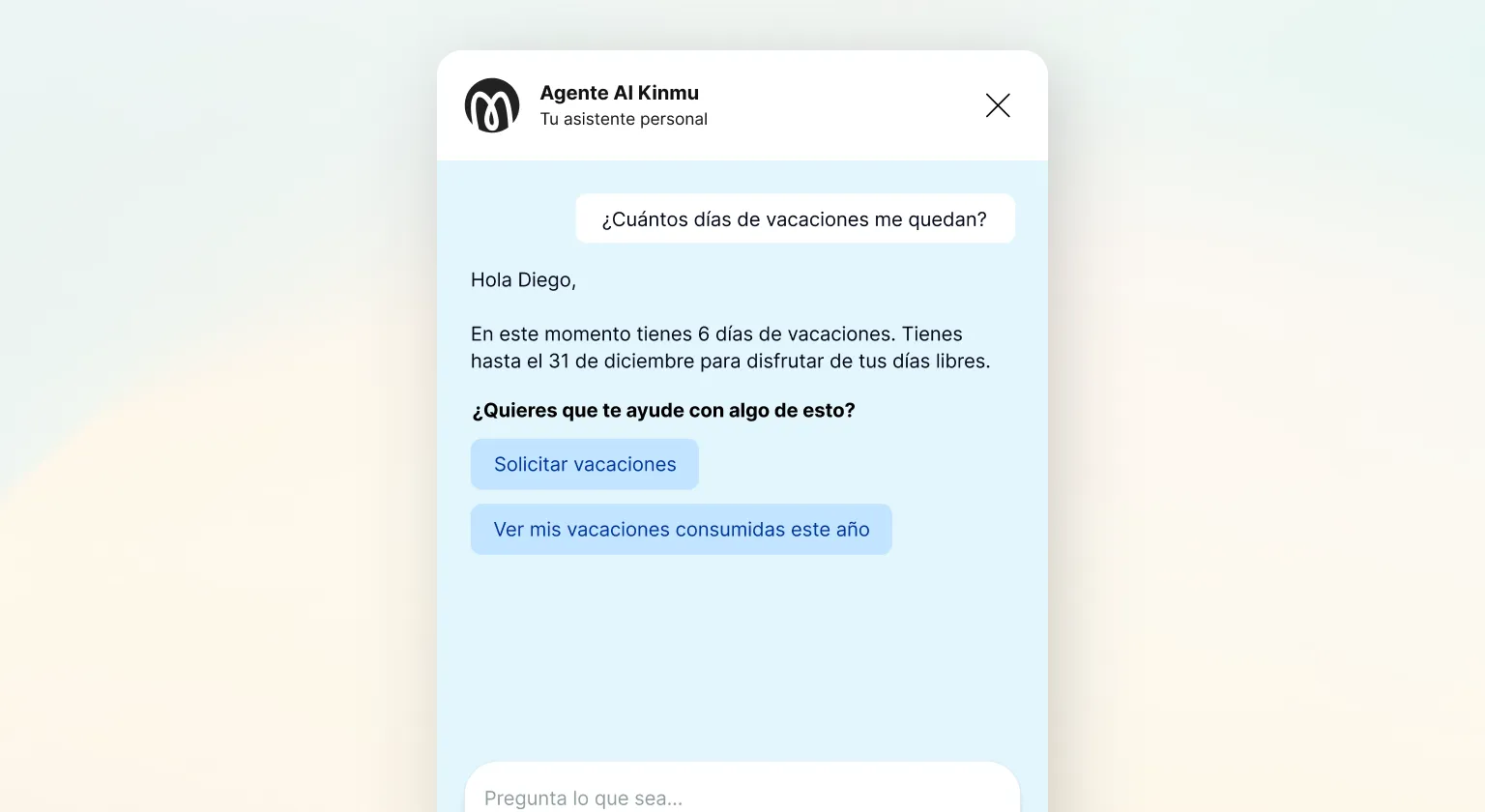 Asistente de IA para la gestión de checadas: pregunta en lenguaje natural