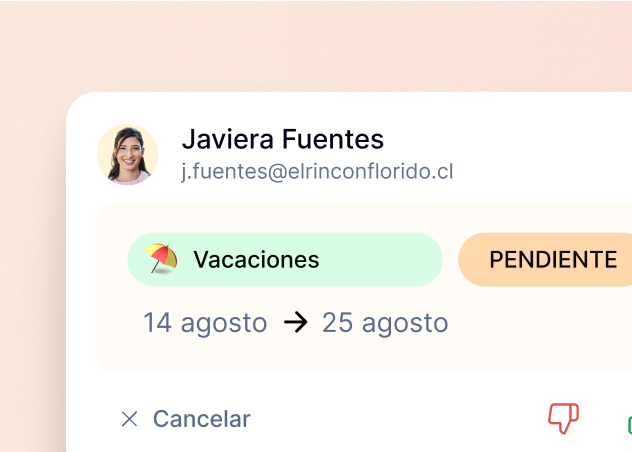 Movil con QR para registro horario