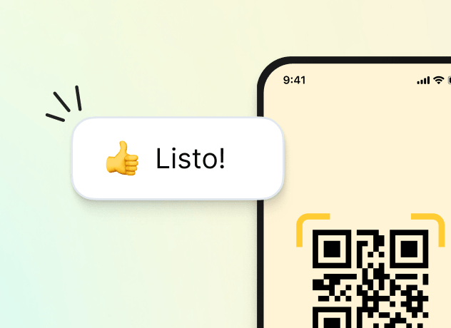 Movil con QR para registro horario