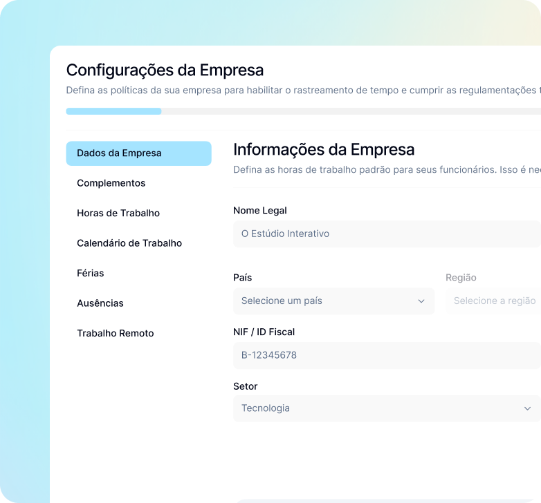 Políticas da empresa mais flexíveis