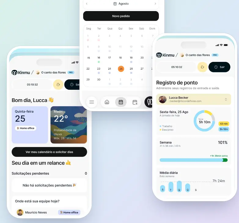 Kinmu, agora também no iPhone e Android