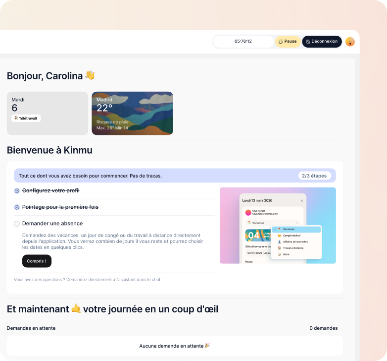 Un nouvel onboarding pour démarrer plus vite